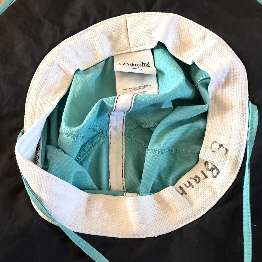 Columbia Omni-Shade Sun Hat Womens Turquoise - Picture 12 of 13